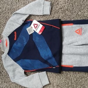 REEBOK BOYS CREW 2PC SETS 18MONTHS